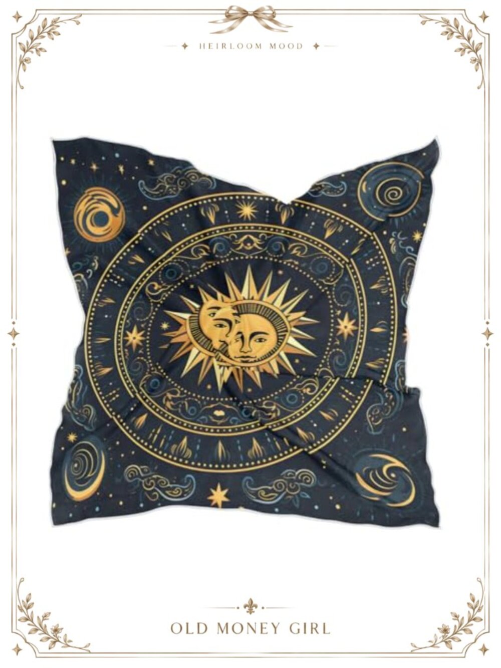 Women's Polyester Satin Silk Scarf Square Headscarf Neck Scarf Hair Wrap